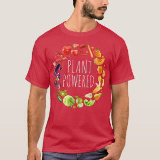 Pflanze Powered Funny Gym Workout Männer Frauen Ve T-Shirt