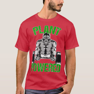 Pflanze Powered Vegan Gym Vegan Workout Fitness Gi T-Shirt