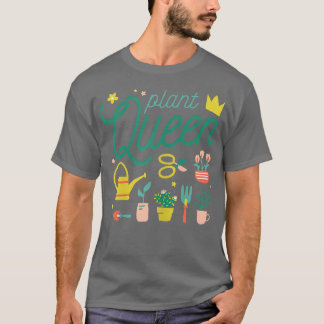 Pflanze Queen Bauer Gardens Planter T-Shirt