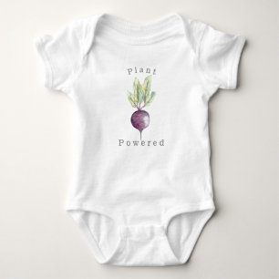 Pflanze   Rüben   Bio Veggie Baby Strampler