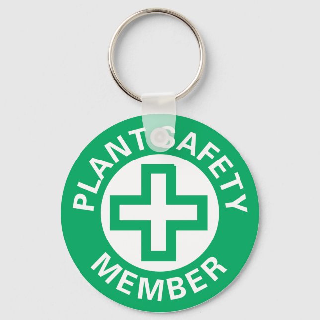 Pflanze Safety Member Schlüsselanhänger (Vorderseite)