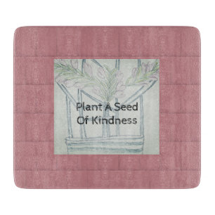 Pflanze Schneidebrett