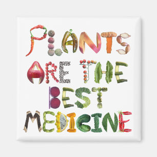 Pflanze sind die beste Medizin - ein gesundes Zita Magnet