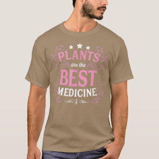 Pflanze sind die besten arzneimittelstarken Vegane T-Shirt