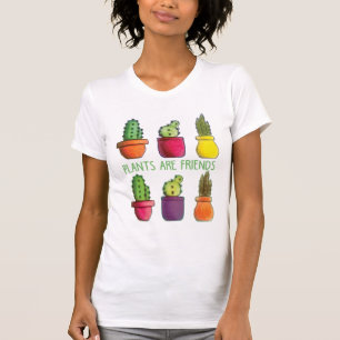 Pflanze sind Freunde T-Shirt