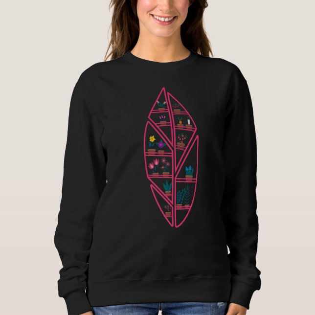 Pflanze sind freundlich sweatshirt (Vorderseite)