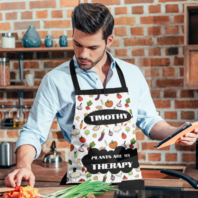 Pflanze sind meine Therapy Schürze (Von Creator hochgeladen)