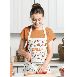 Pflanze sind meine Therapy Schürze