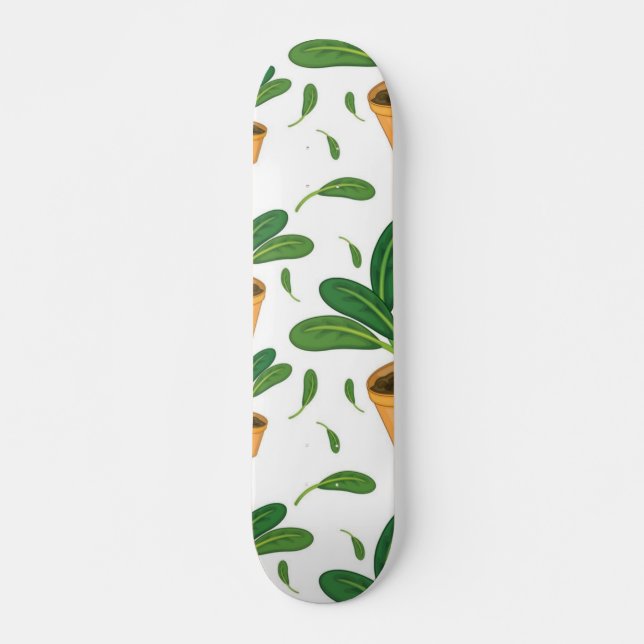 Pflanze Skateboard (Vorne)