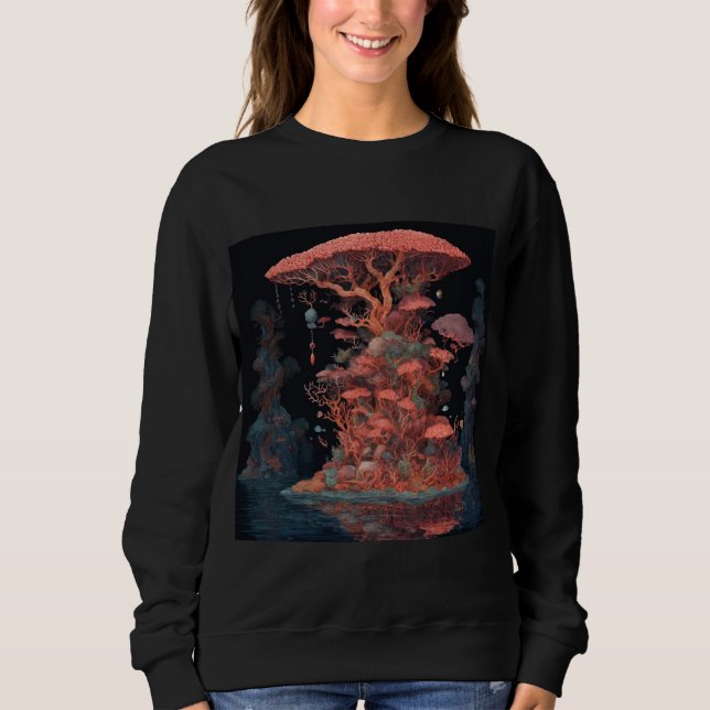 Pflanze Sweatshirt (Vorderseite)