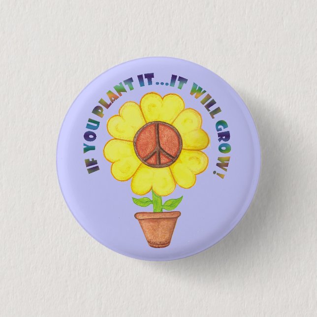 Pflanze-Taste Button (Vorderseite)