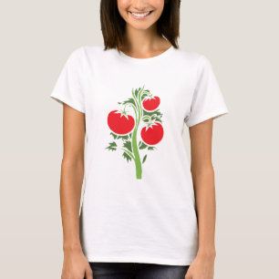 Pflanze Tomate Riesige Früchte Gemüserot T-Shirt