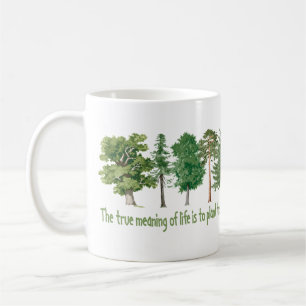 Pflanze Tree Lover, Hugger Kaffeetasse