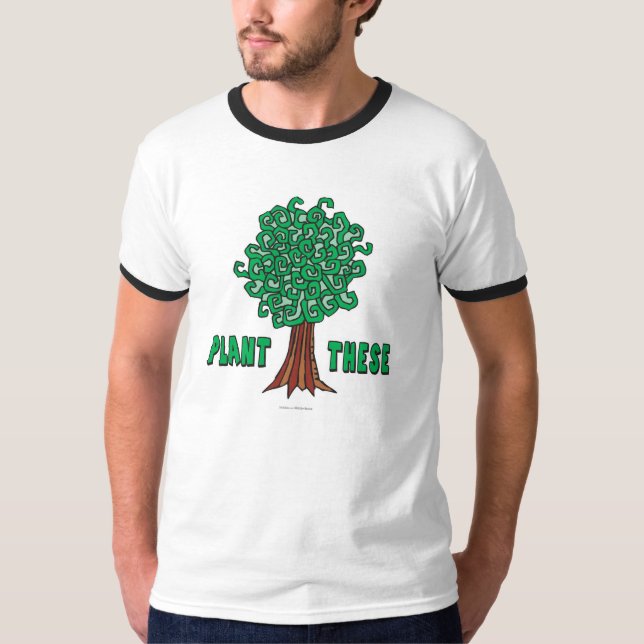 Pflanze Trees T-Shirt (Vorderseite)