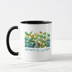 Pflanze und Blume Tasse