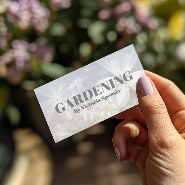 Pflanze und Gartenberatung Visitenkarte (Perfect for business)