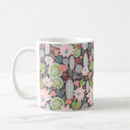 Pflanze und Kakteen Kaffeetasse
