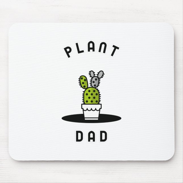 Pflanze Vater Mousepad (Vorne)