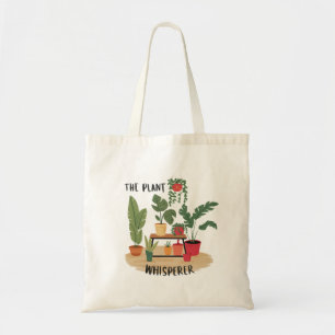 Pflanze Whisper Tote Tasche, Pflanze Liebhaber, Pf Tragetasche