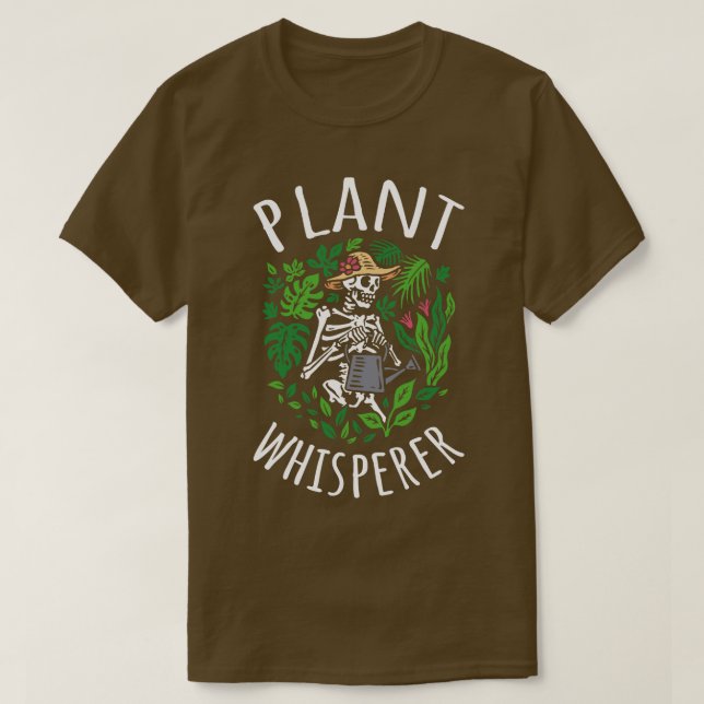 Pflanze Whisperer VI T-Shirt (Design vorne)