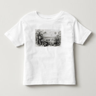 Pflanzen der Flagge Kleinkind T-shirt