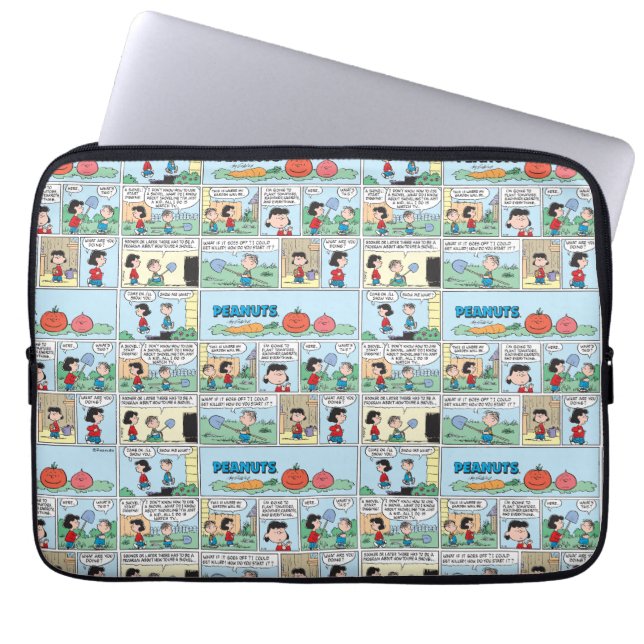 Pflanzen eines Gemüsegartens Laptopschutzhülle (Vorderseite)