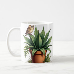 Pflanzen-Eltern-Eule-Botanischer-Garten Kaffeetasse