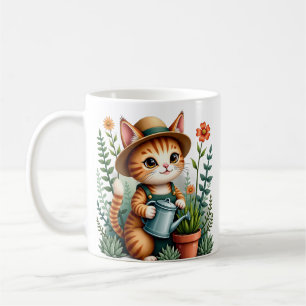 Pflanzen-Eltern-Katzengärtnern Zimmerpflanzenliebh Kaffeetasse