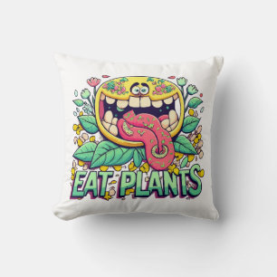 Pflanzen essen kissen