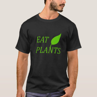 Pflanzen essen Vegan und Vegetarisch Pflanzenbasie T-Shirt