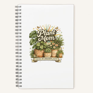 Pflanzen-Mama Liebhaber von Zimmerpflanzen Notizbu Notizbuch
