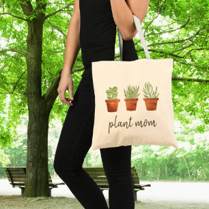 Pflanzen-Mama Sukkulenten Terrakotta Botanische Ku Tragetasche