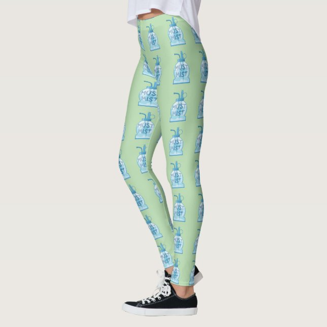 Pflanzen-Mister-Benebelung von Topfpflanzen Leggings (Links)