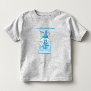 Pflanzen-Mister-Benetzung Topfpflanzen Kleinkind T-shirt