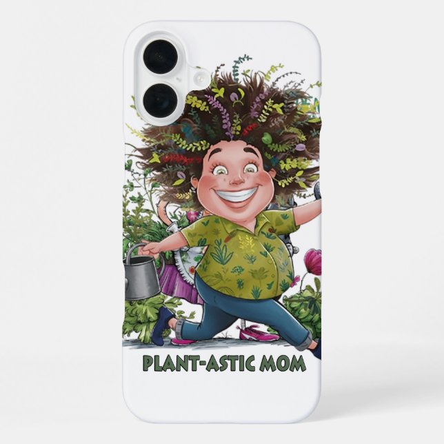 PFLANZEN-MUTTER iPhone 16 PLUS HÜLLE (Rückseite)