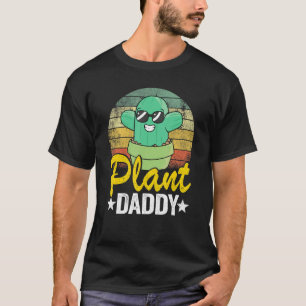 Pflanzen-Papa lustige Kaktus-Gärtner-Witze Opa T-Shirt