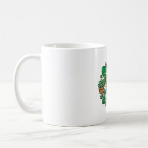 Pflanzen-Vater Lustige Zimmerpflanze-Typografie Ga Kaffeetasse