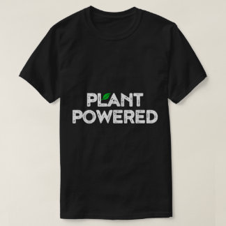 Pflanzenbasiertes Öko-Lifestyle-Design T-Shirt