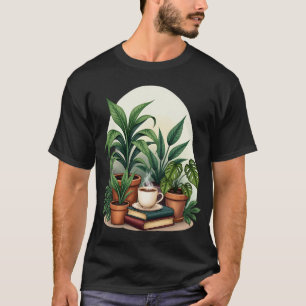 Pflanzeneltern Gemütliche Lesecke Zimmerpflanzensa T-Shirt