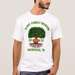 Pflanzenfamilientreffen Lustiges Garten-Natur-Desi T-Shirt