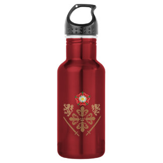 Pflanzenflecht Edelstahlflasche