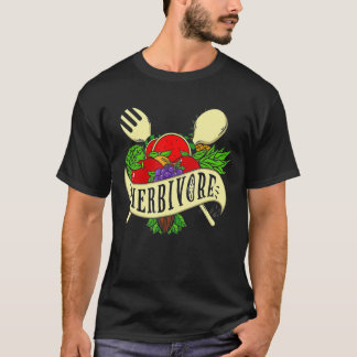 Pflanzenfresser Vegan Veganismus Bekleidung T-Shirt
