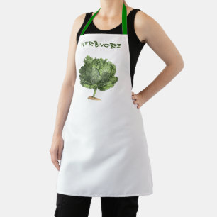 Pflanzenfresser Veganer Vegetarier Koch Schürze