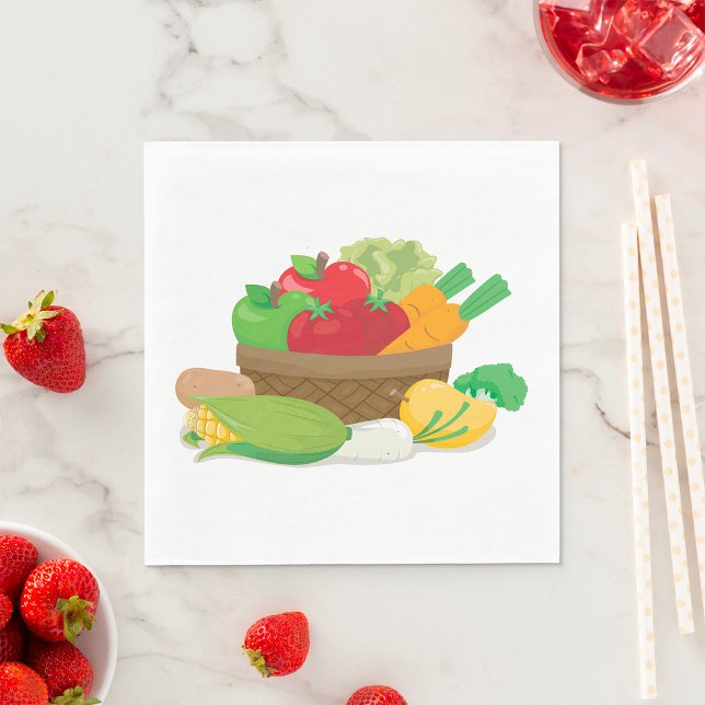 Pflanzenkörbe Serviette (Von Creator hochgeladen)