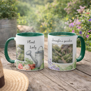 Pflanzenlady persönlicher Garten Fotos Garten Tasse