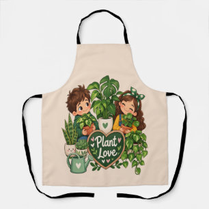 Pflanzenliebe Süße Pflanzenliebhaber Gartenarbeit Schürze