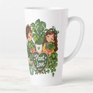 Pflanzenliebe Süße Pflanzenliebhaber Gartengestalt Milchtasse