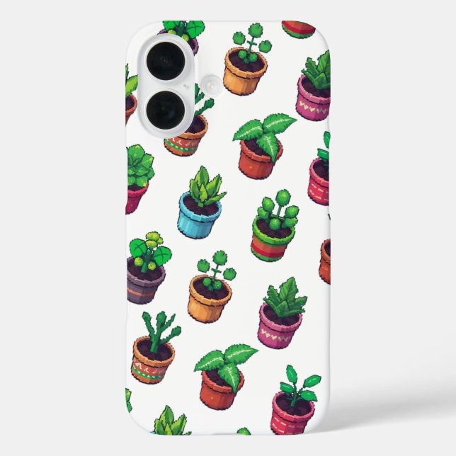 Pflanzenliebhaber  iPhone 16 hülle (Rückseite)