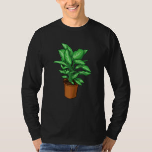 Pflanzenliebhaberin Topfpflanze Gartenpflanze Gärt T-Shirt