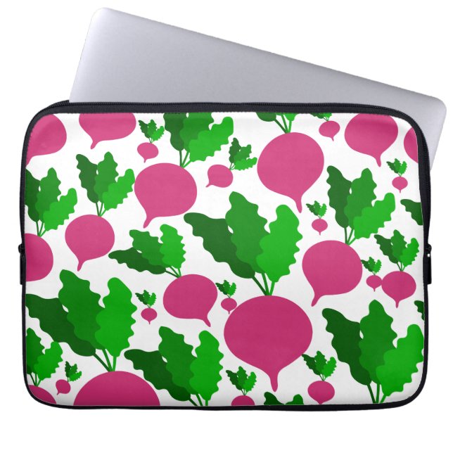 Pflanzenmuster Laptopschutzhülle (Vorderseite)